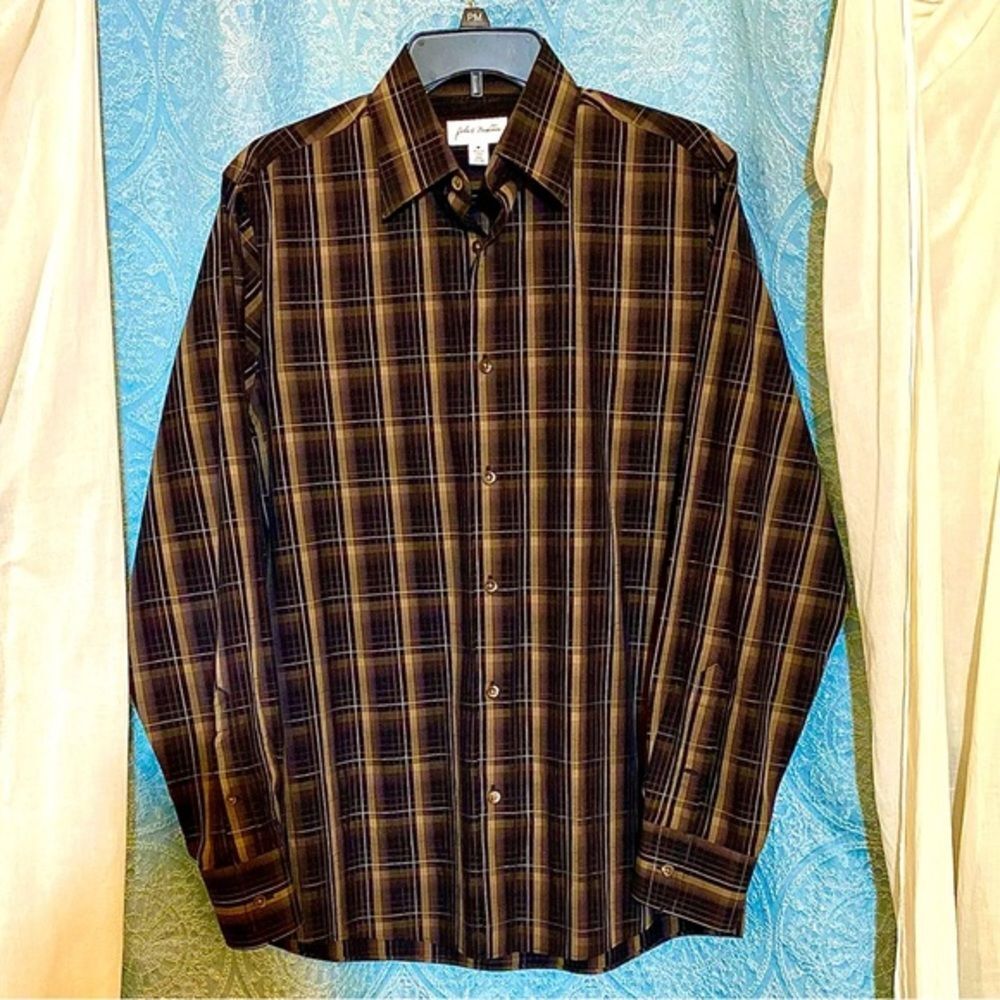 🌟 John W. Nordstrom Plaid Button Down